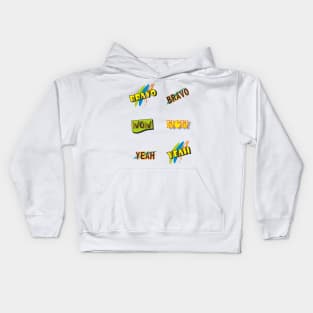 Sticker 1 Kids Hoodie